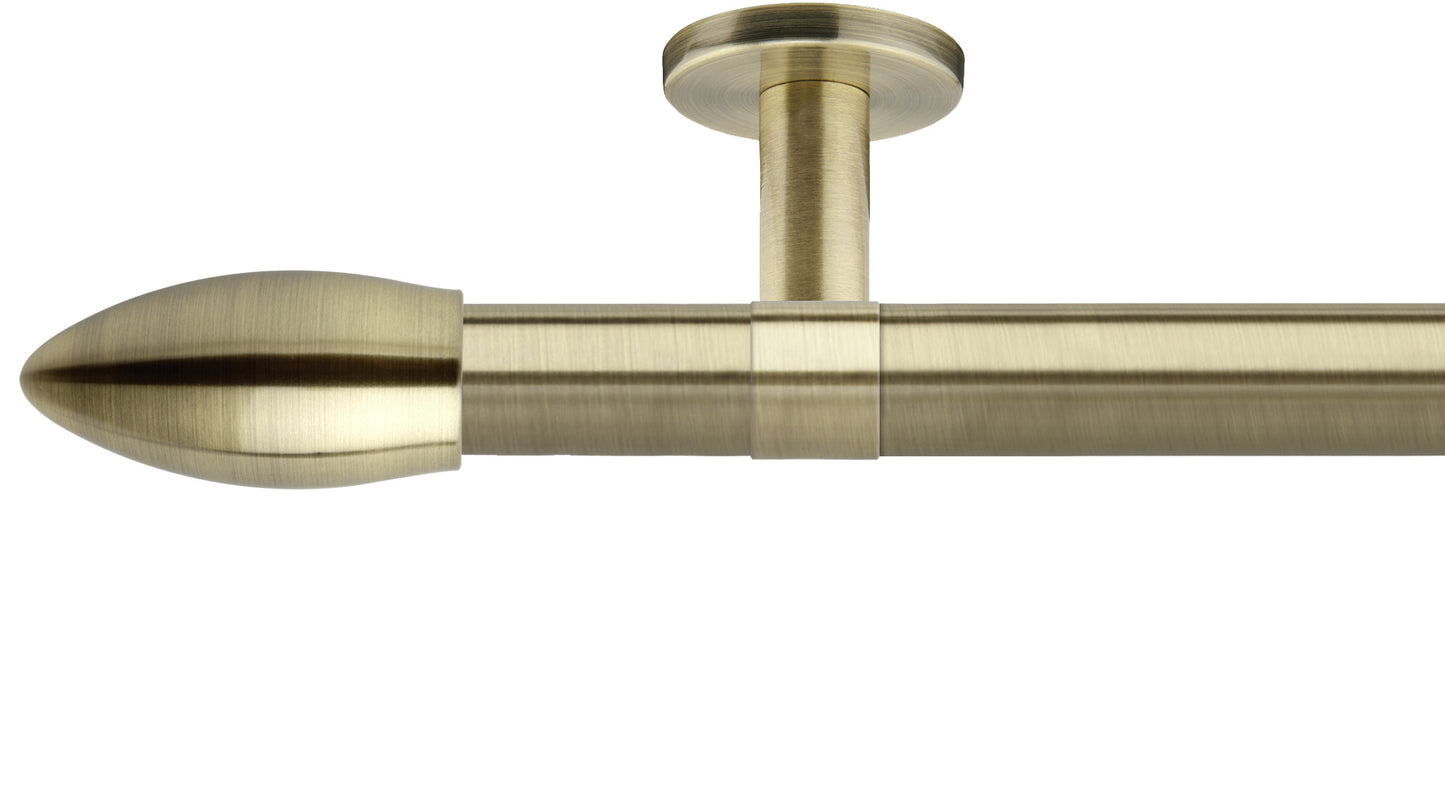 Rolls Neo Bullet 28mm Metal Curtain Pole - Fendow