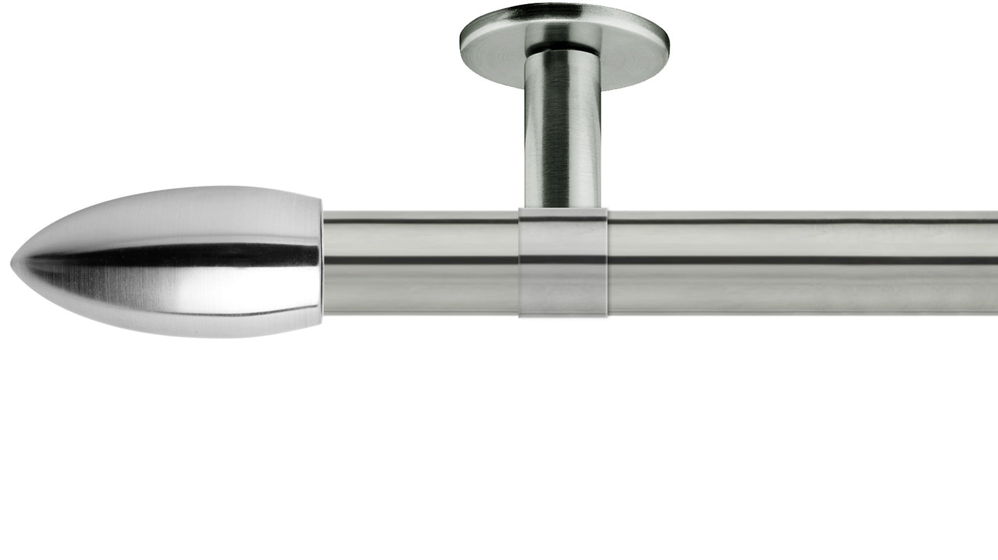 Rolls Neo Bullet 28mm Metal Curtain Pole - Fendow