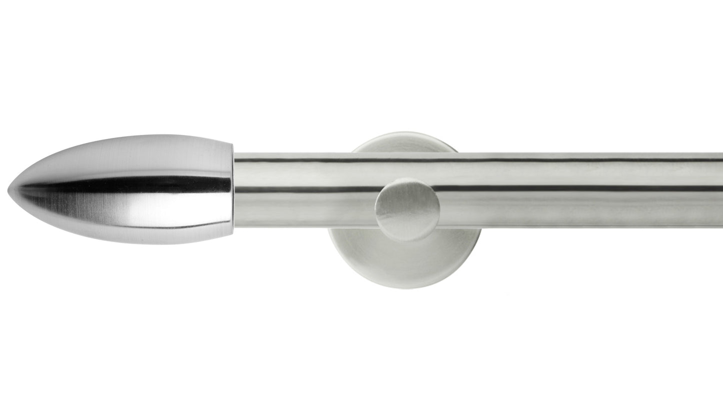 Rolls Neo Bullet 28mm Metal Curtain Pole - Fendow