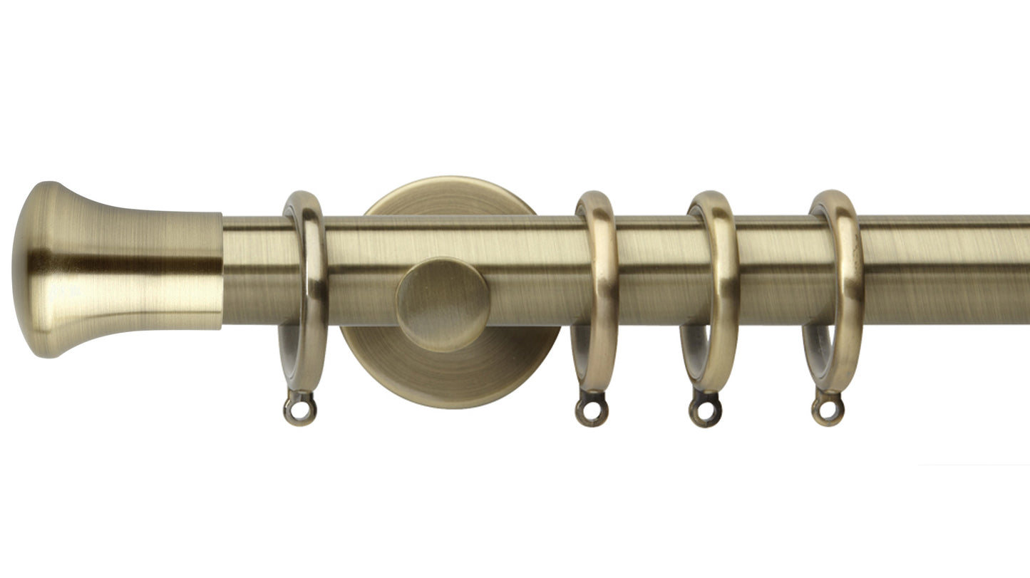 Rolls Neo Trumpet 28mm Metal Curtain Pole - Fendow