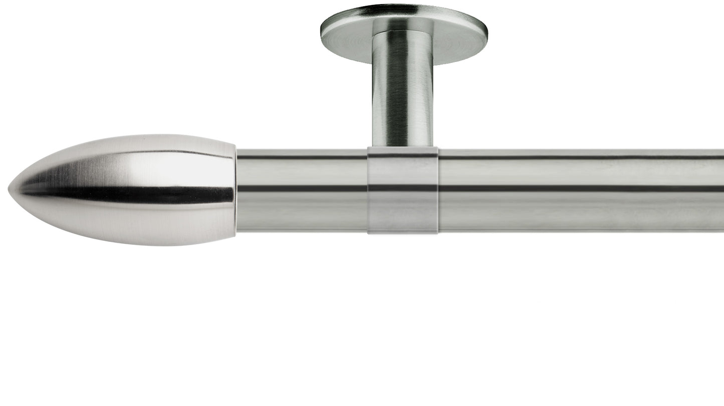 Rolls Neo Bullet 35mm Metal Curtain Pole - Fendow