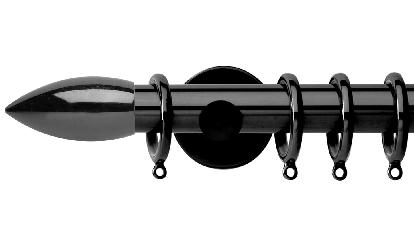 Rolls Neo Bullet 35mm Metal Curtain Pole - Fendow