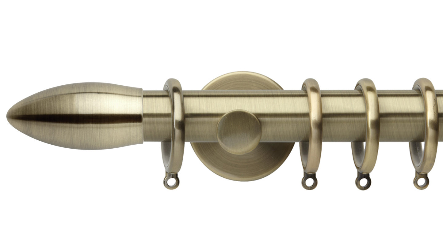 Rolls Neo Bullet 35mm Metal Curtain Pole - Fendow