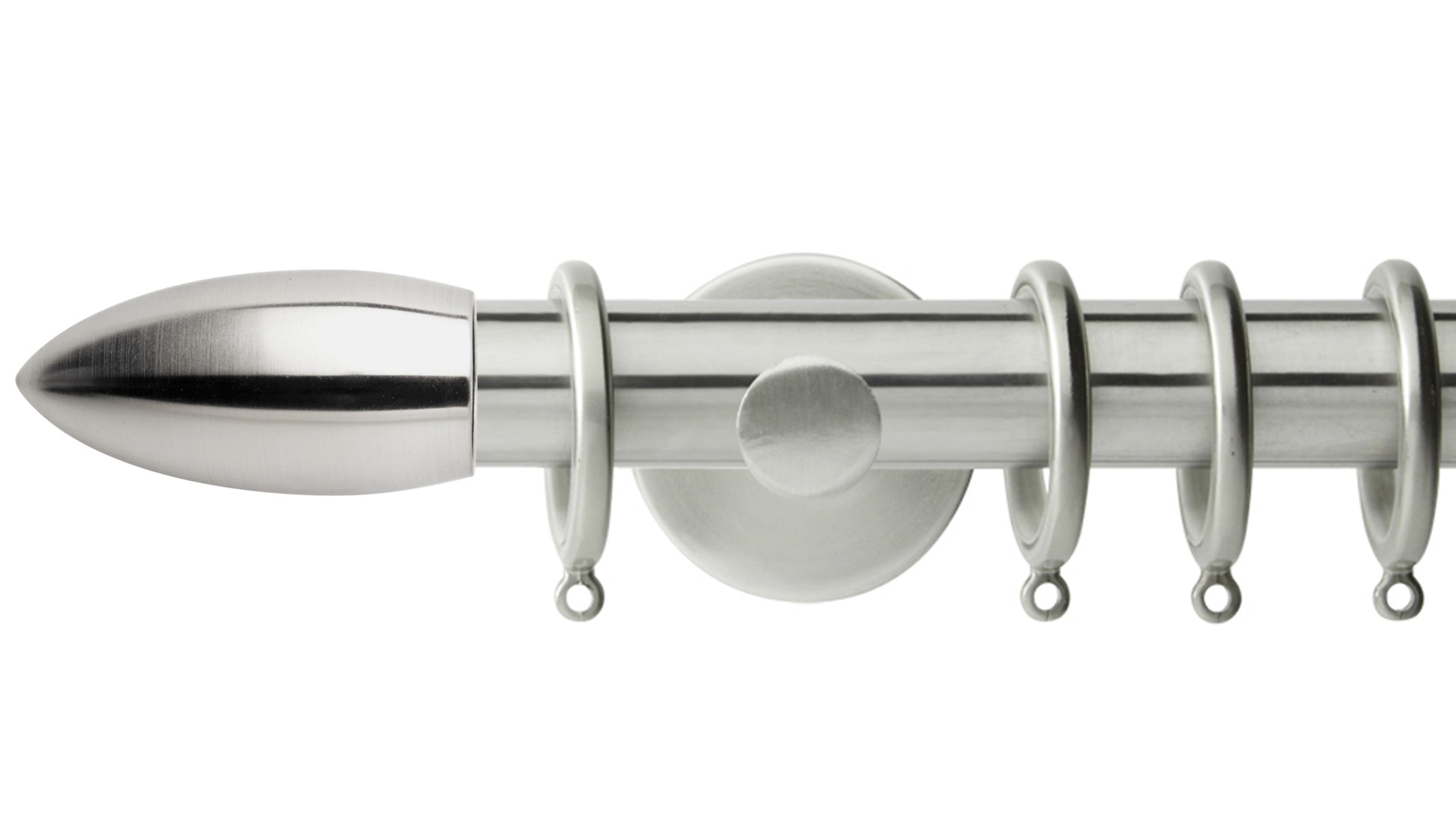 Rolls Neo Bullet 35mm Metal Curtain Pole - Fendow