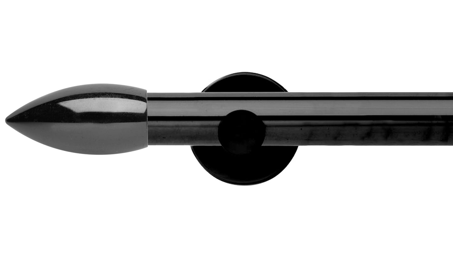 Rolls Neo Bullet 35mm Metal Curtain Pole - Fendow