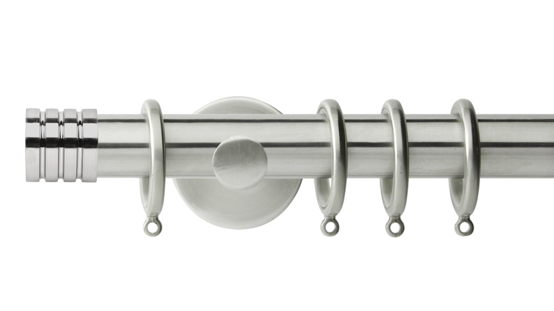 Rolls Neo Stud 35mm Metal Curtain Pole - Fendow