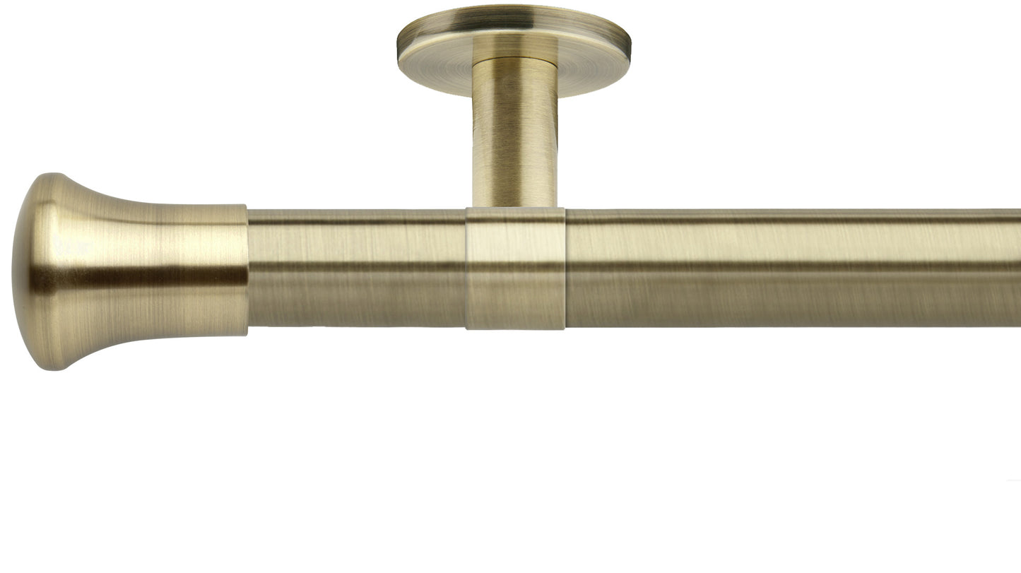 Rolls Neo Trumpet 35mm Metal Curtain Pole - Fendow