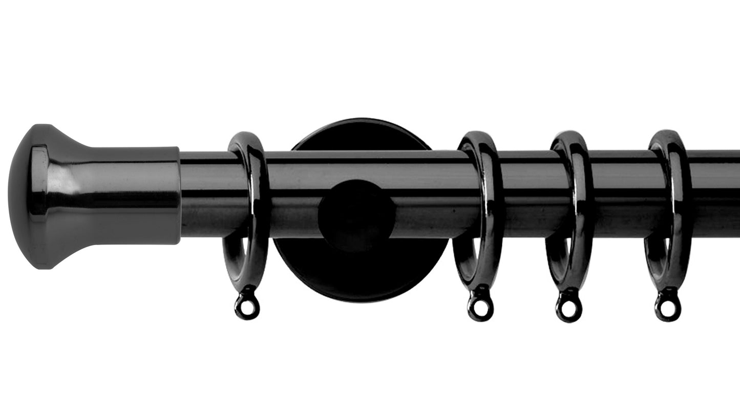 Rolls Neo Trumpet 35mm Metal Curtain Pole - Fendow