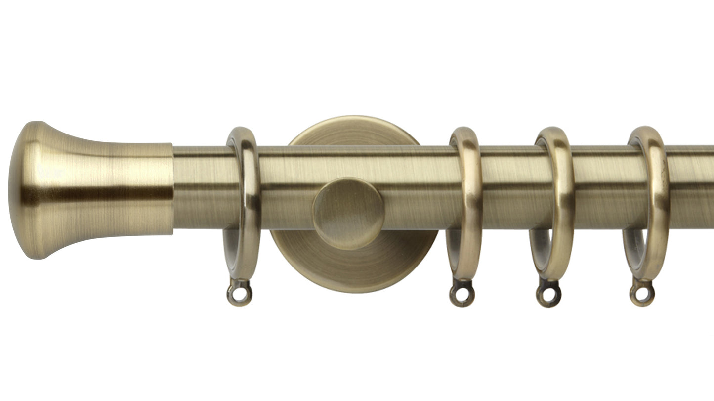 Rolls Neo Trumpet 35mm Metal Curtain Pole - Fendow