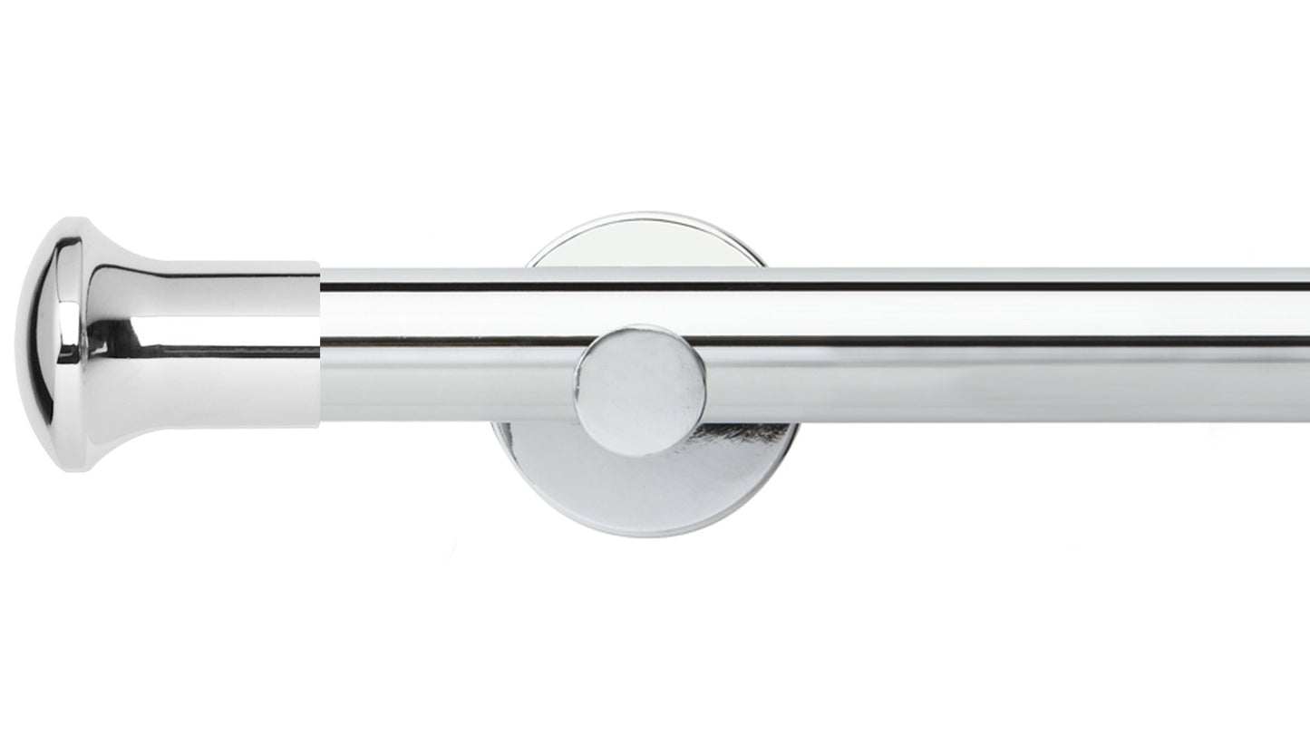 Rolls Neo Trumpet 35mm Metal Curtain Pole - Fendow