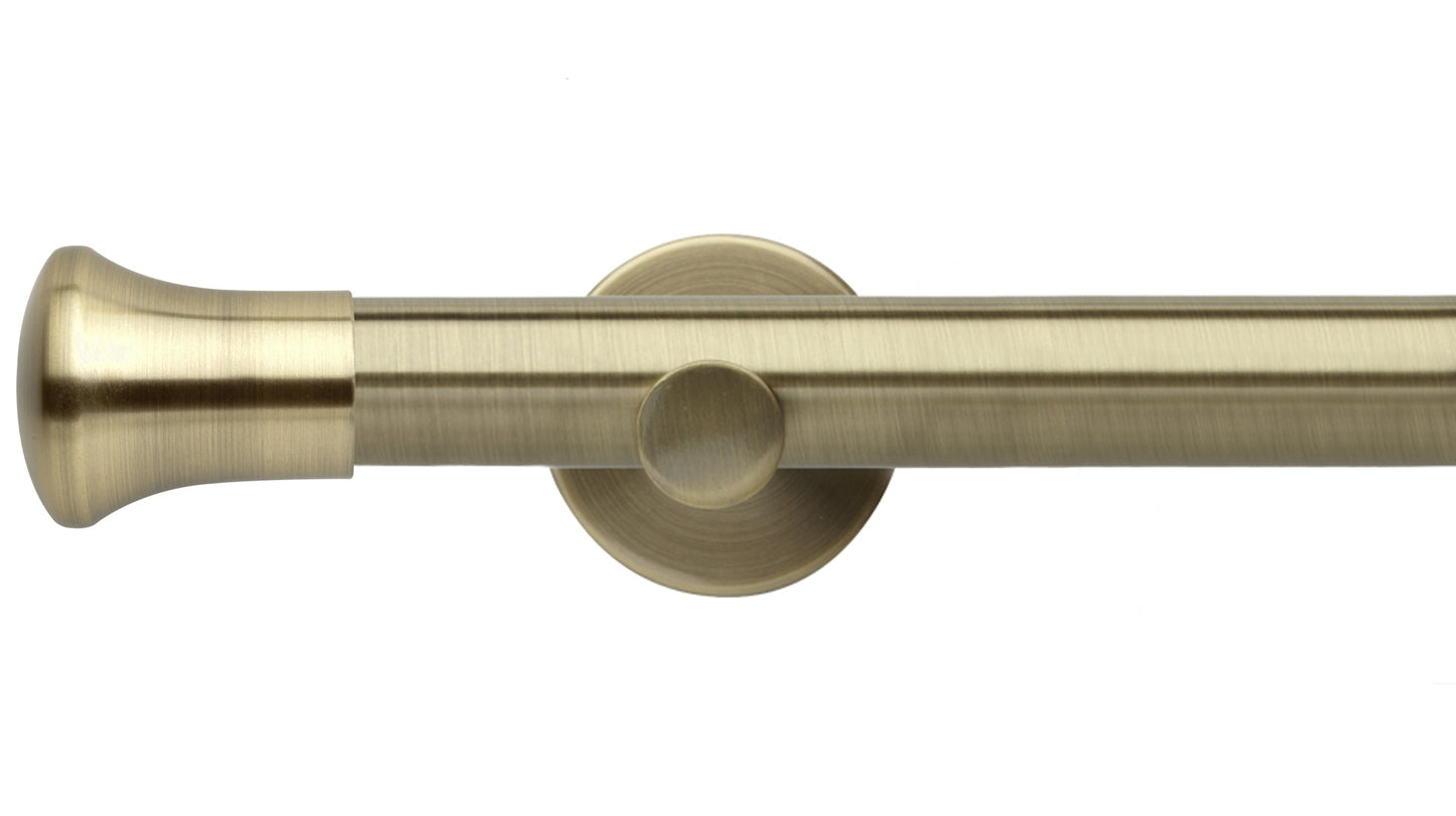 Rolls Neo Trumpet 35mm Metal Curtain Pole - Fendow