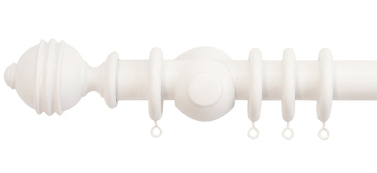 Jones Cathedral Ely 30mm Wooden Curtain Pole - Fendow