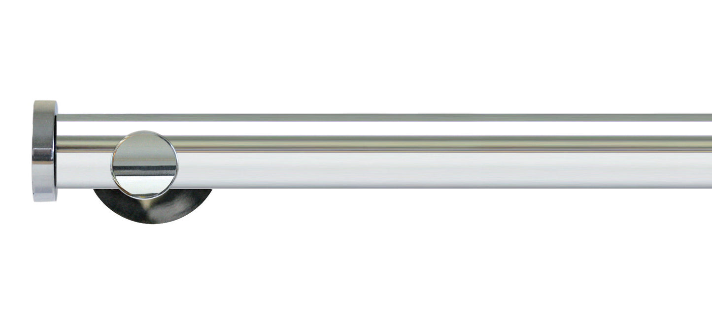 Jones Lunar End Stopper 28mm Metal Curtain Pole - Fendow