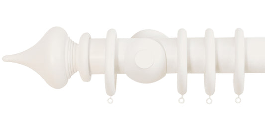 Jones Florentine Minaret 50mm Wooden Curtain Pole - Fendow