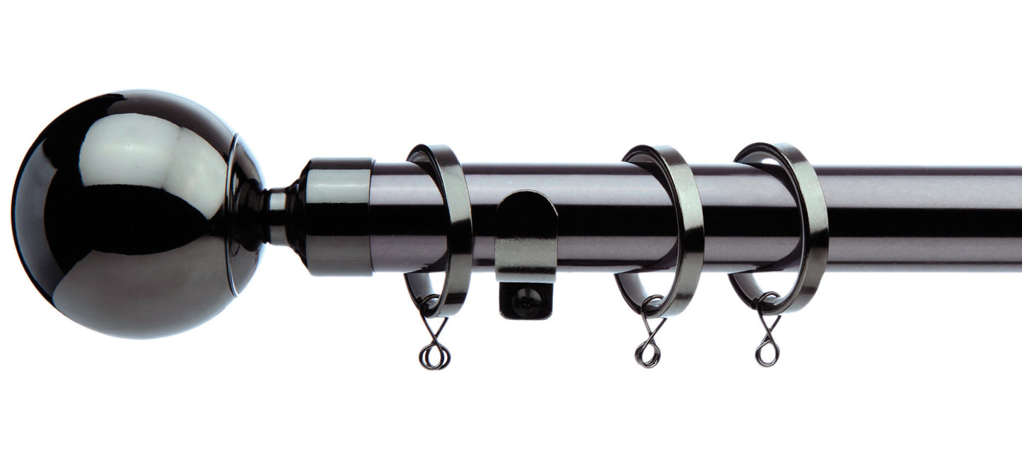 Jones Cosmos 28mm Metal Curtain Pole - Fendow