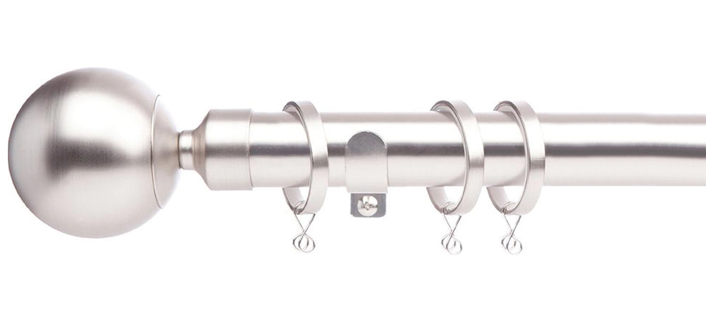 Jones Cosmos 28mm Metal Curtain Pole - Fendow