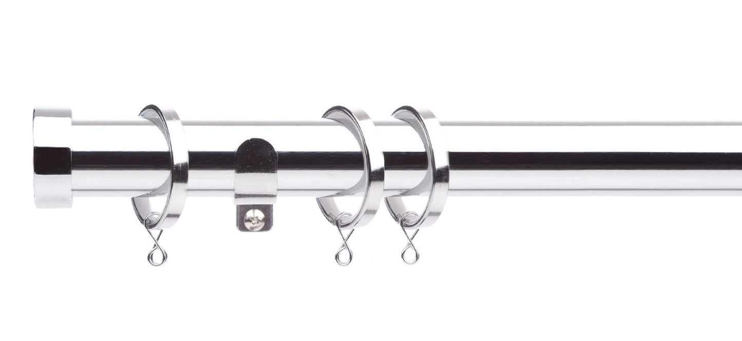 Jones Astra 28mm Metal Curtain Pole - Fendow