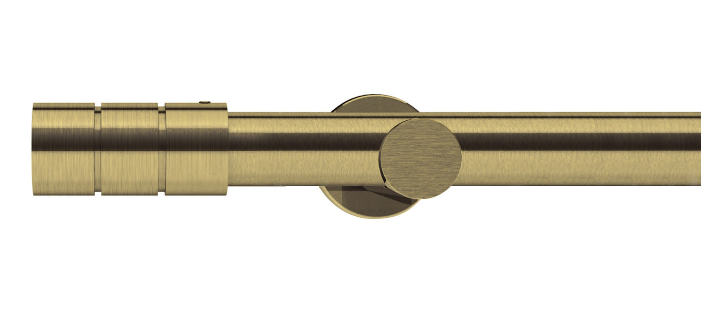 Integra Elements Brooklyn 28mm Metal Curtain Pole - Fendow