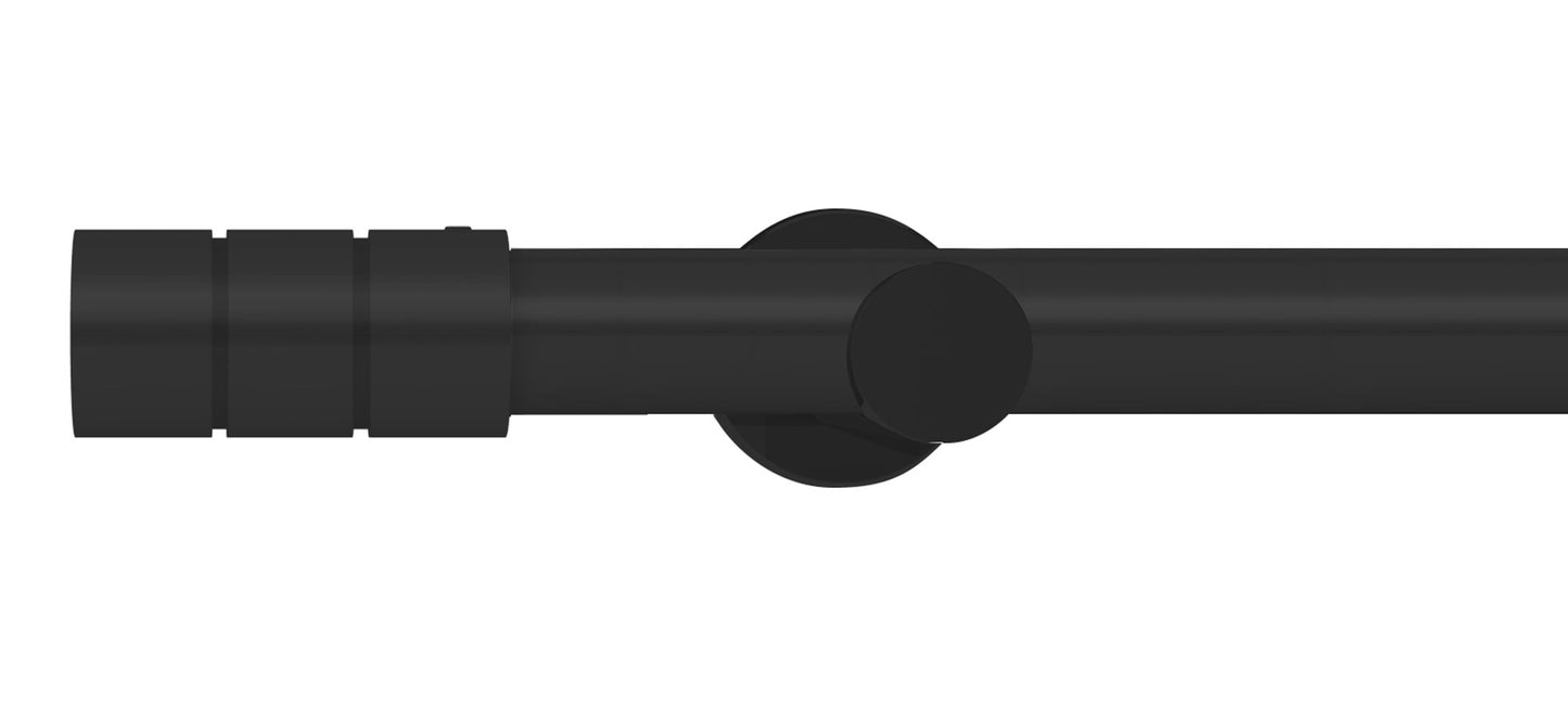 Integra Elements Brooklyn 28mm Metal Curtain Pole - Fendow