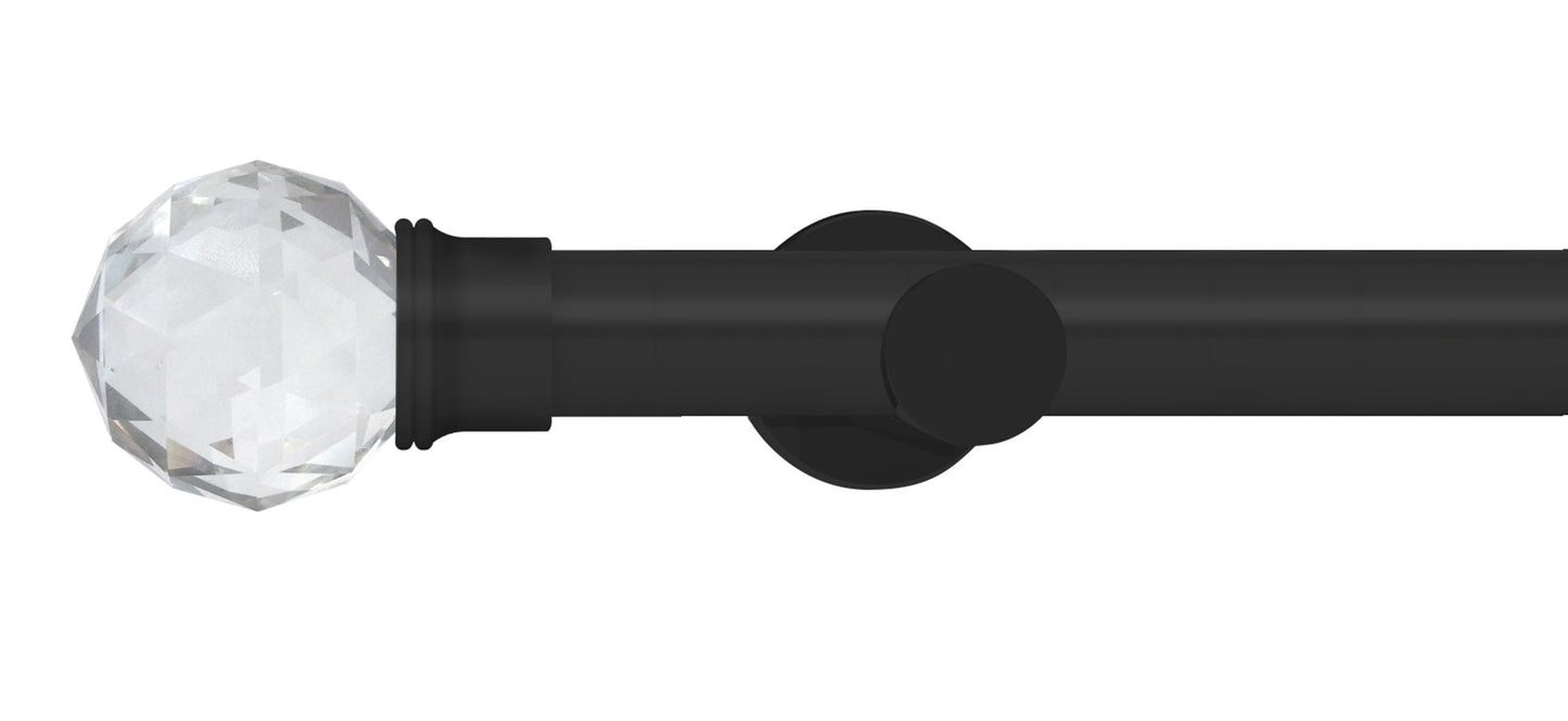 Integra Elements Capella 28mm Metal Curtain Pole - Fendow