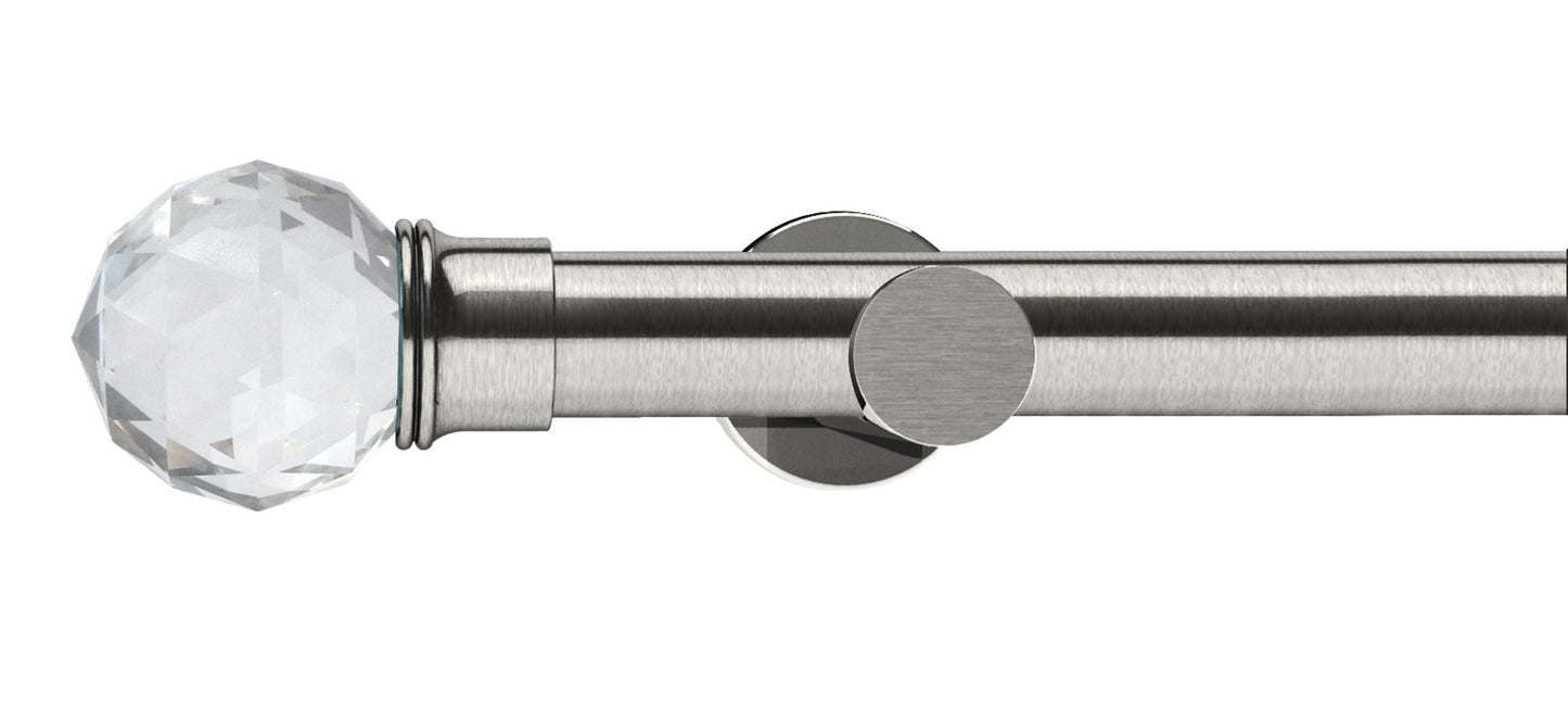 Integra Elements Capella 28mm Metal Curtain Pole - Fendow