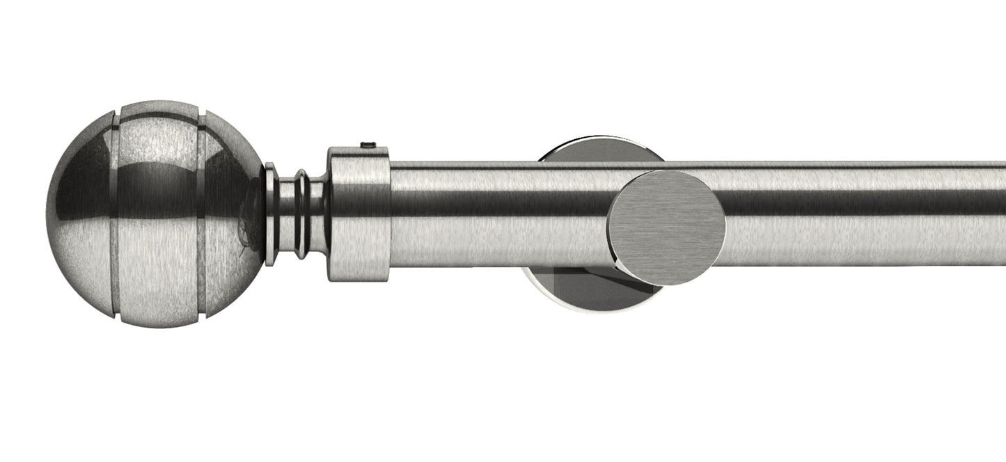 Integra Elements Lexington 28mm Metal Curtain Pole - Fendow