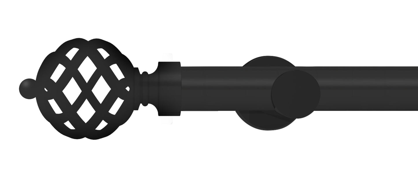 Integra Elements Titan 28mm Metal Curtain Pole - Fendow