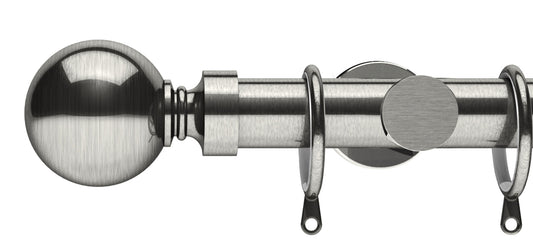 Integra Elements Belgravia 35mm Metal Curtain Pole - Fendow