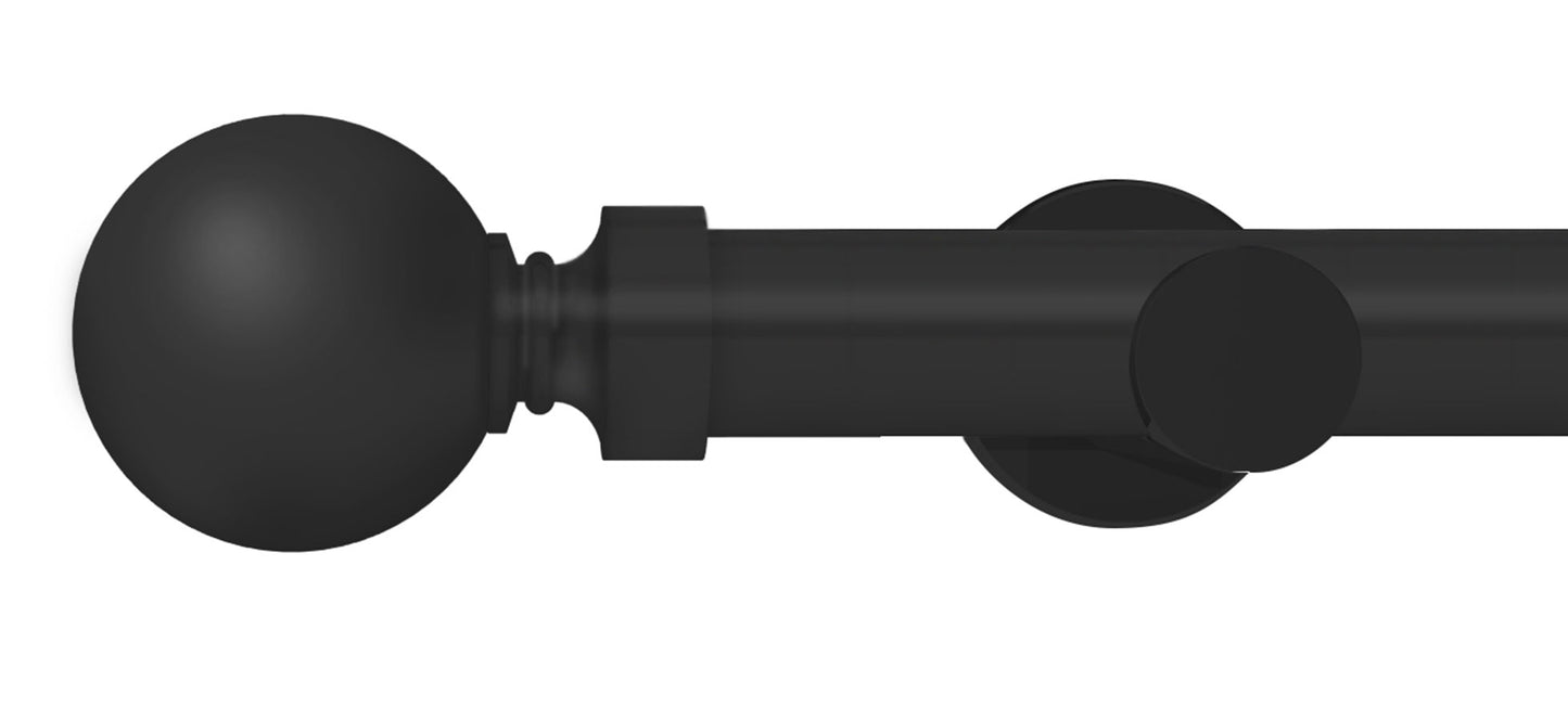 Integra Elements Belgravia 35mm Metal Curtain Pole - Fendow