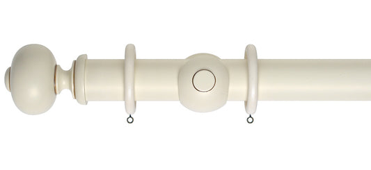 Rolls Museum Parham 35mm Wooden Curtain Pole - Fendow