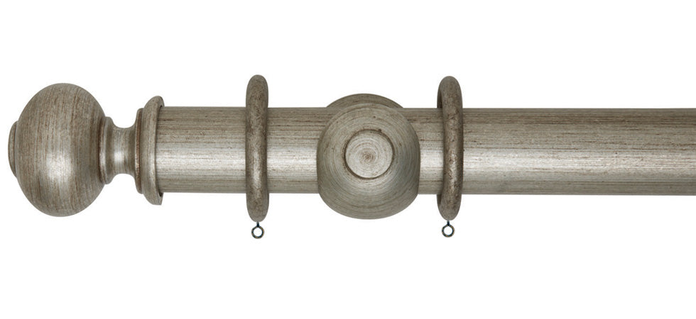 Rolls Museum Parham 45mm Wooden Curtain Pole - Fendow