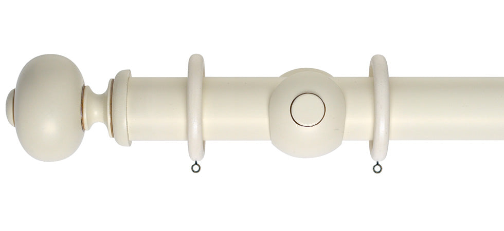 Rolls Museum Parham 45mm Wooden Curtain Pole - Fendow