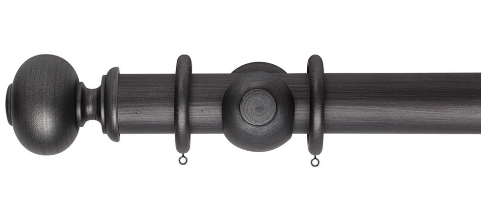 Rolls Museum Parham 45mm Wooden Curtain Pole - Fendow