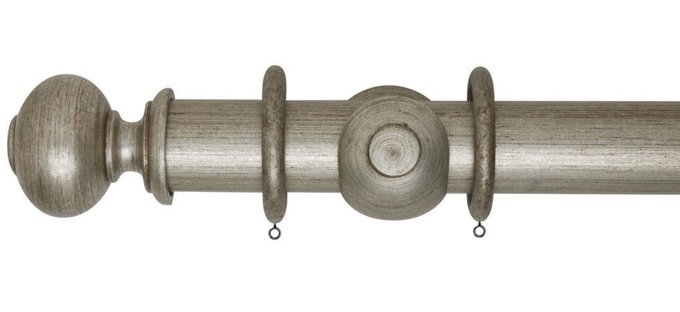 Rolls Museum Parham 55mm Wooden Curtain Pole - Fendow