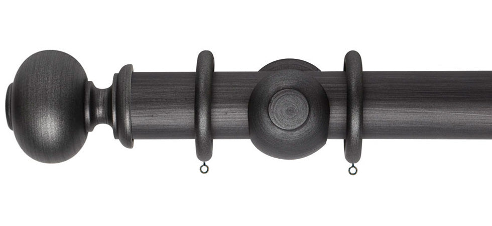 Rolls Museum Parham 55mm Wooden Curtain Pole - Fendow