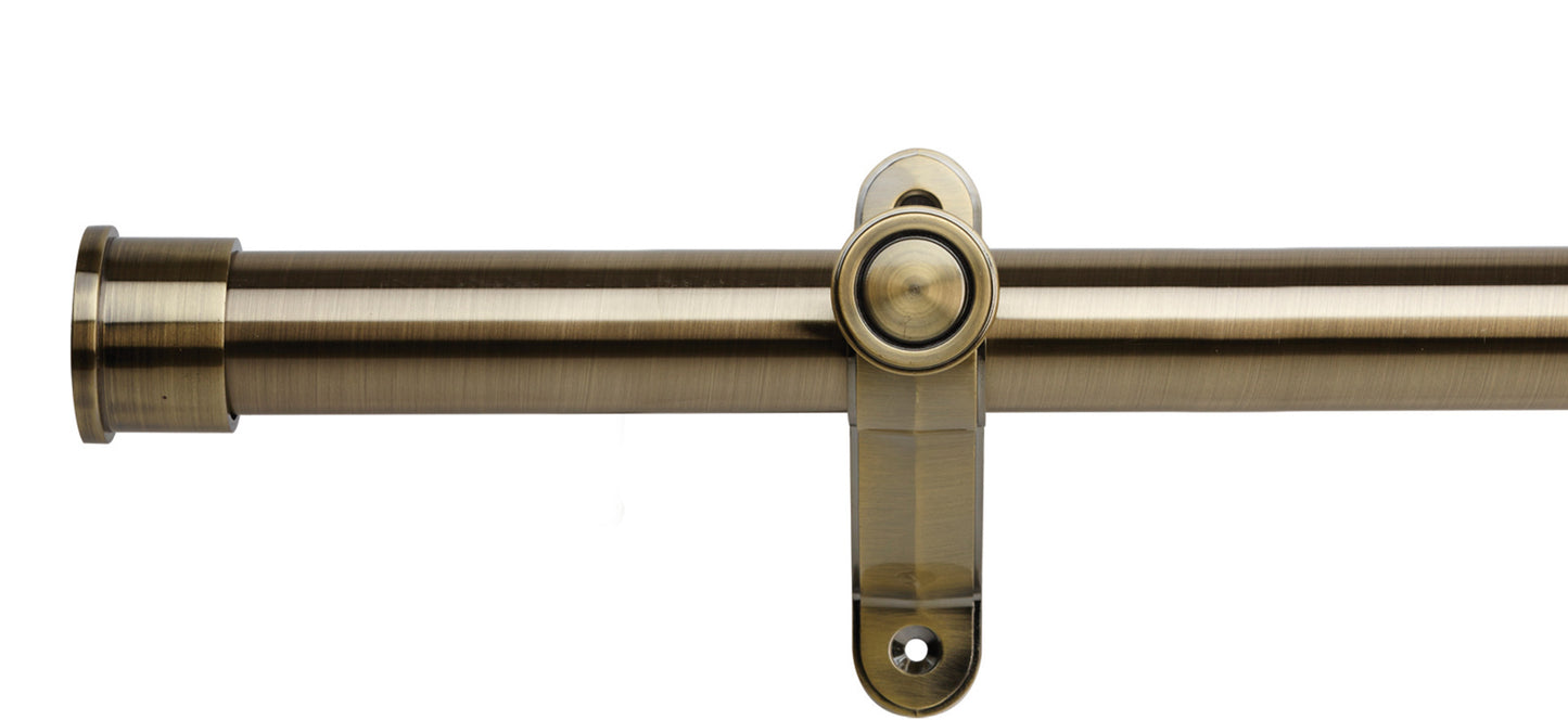 Rolls Galleria Metals End Cap 35mm Metal Curtain Pole - Fendow