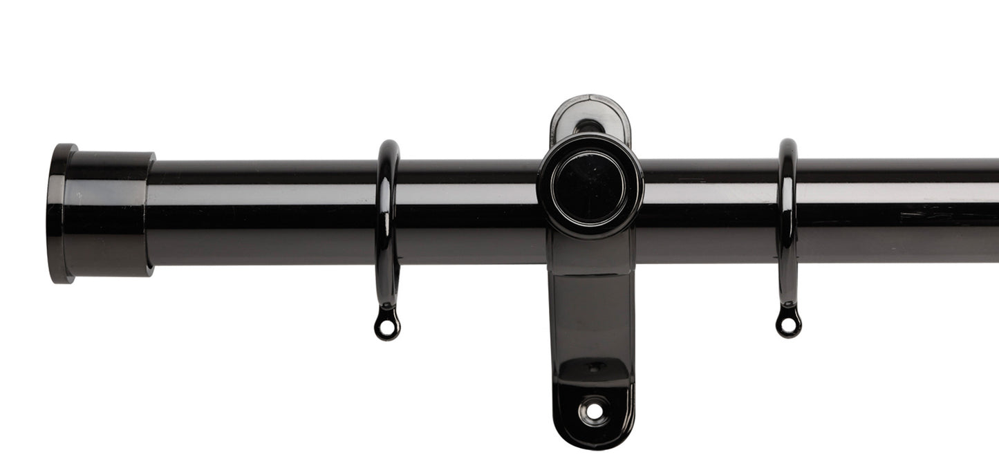 Rolls Galleria Metals End Cap 35mm Metal Curtain Pole - Fendow