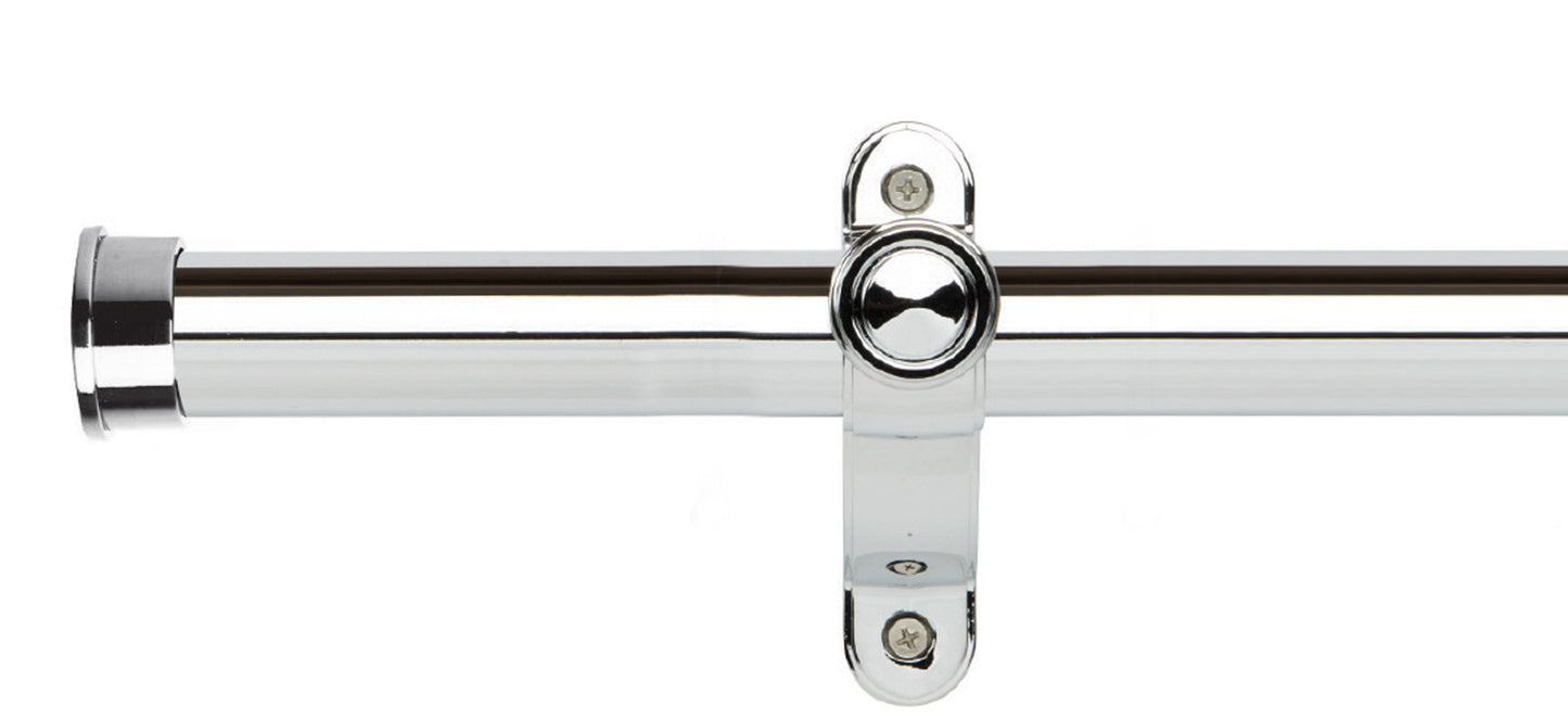 Rolls Galleria Metals End Cap 35mm Metal Curtain Pole - Fendow