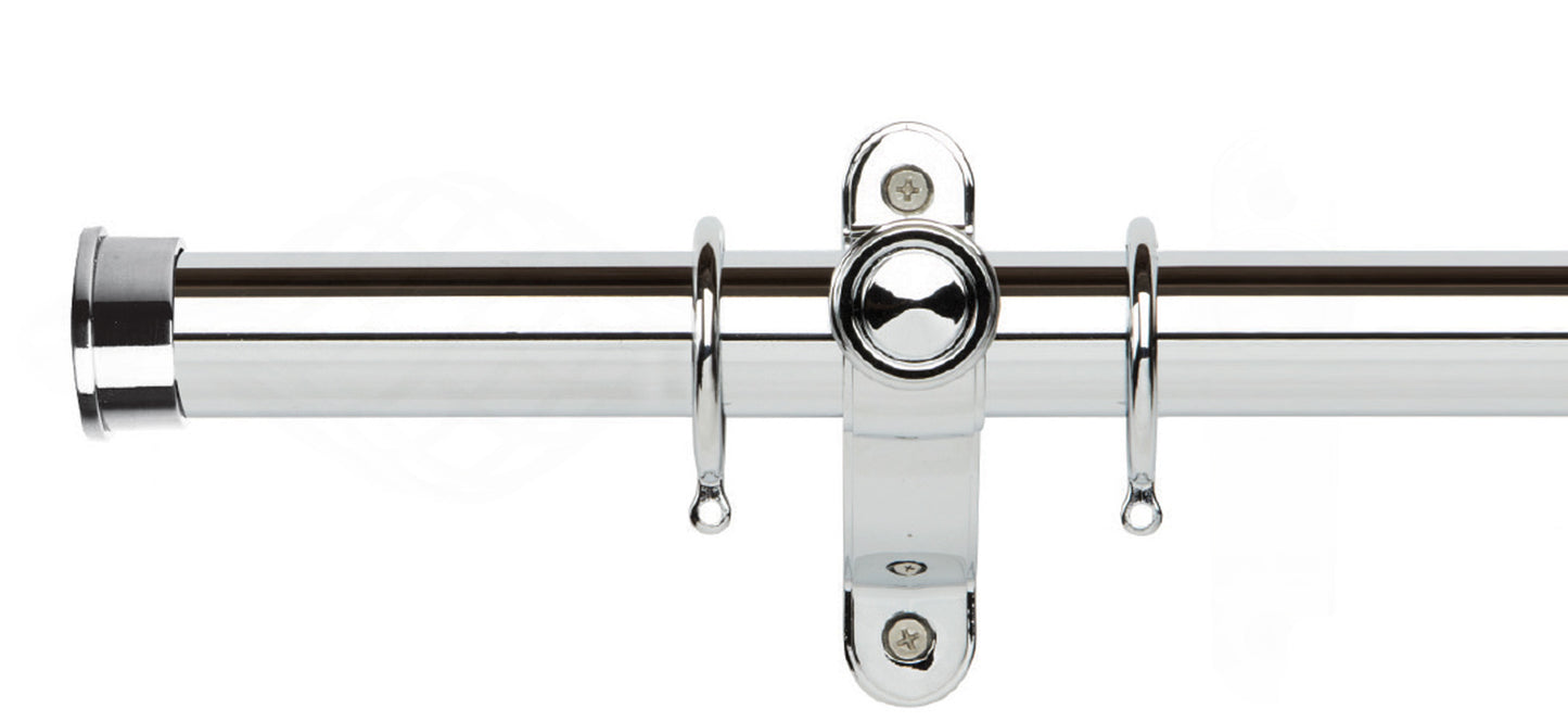 Rolls Galleria Metals End Cap 35mm Metal Curtain Pole - Fendow