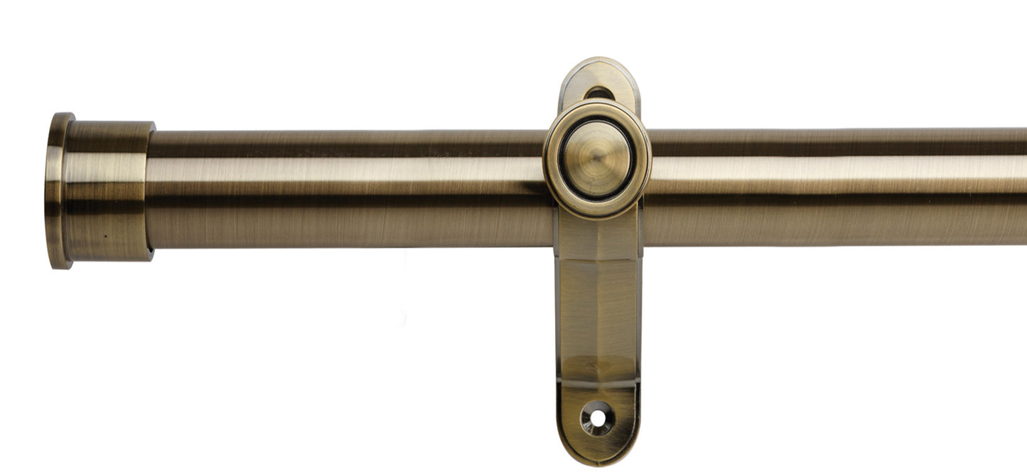 Rolls Galleria Metals End Cap 50mm Metal Curtain Pole - Fendow