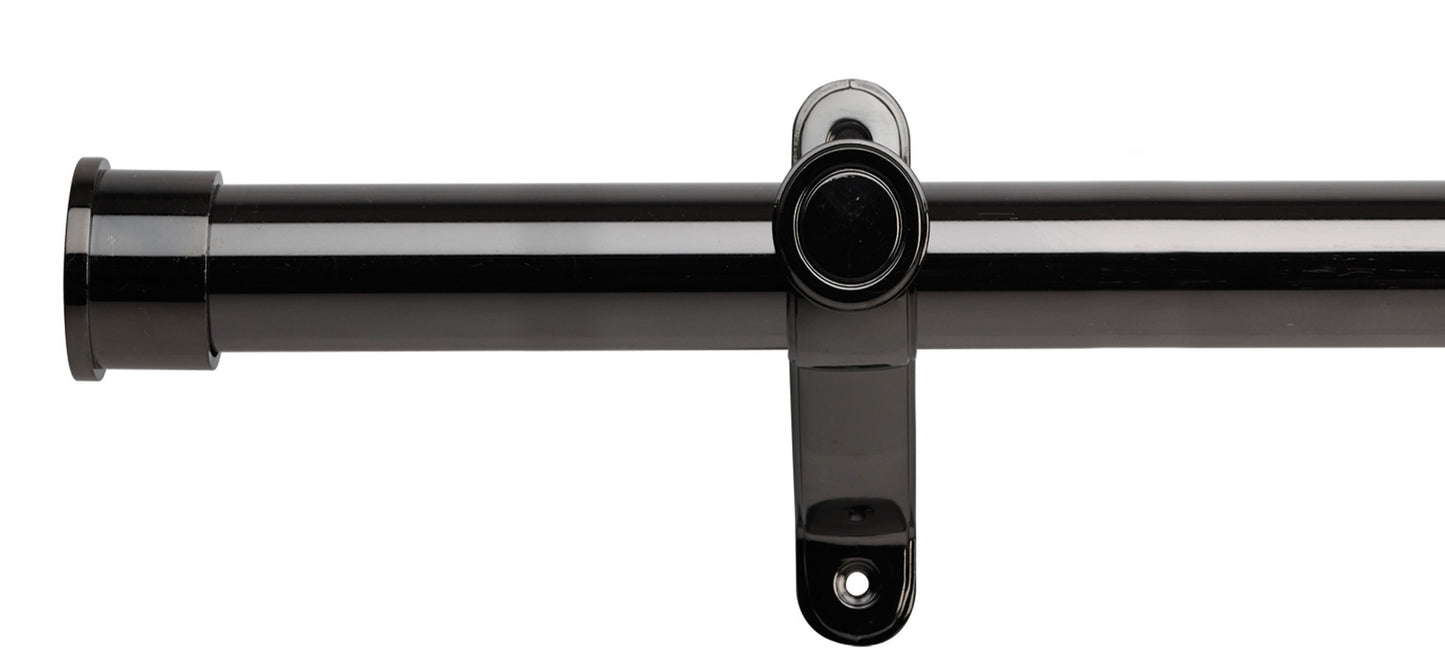 Rolls Galleria Metals End Cap 50mm Metal Curtain Pole - Fendow