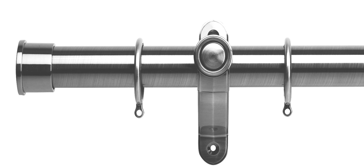 Rolls Galleria Metals End Cap 50mm Metal Curtain Pole - Fendow