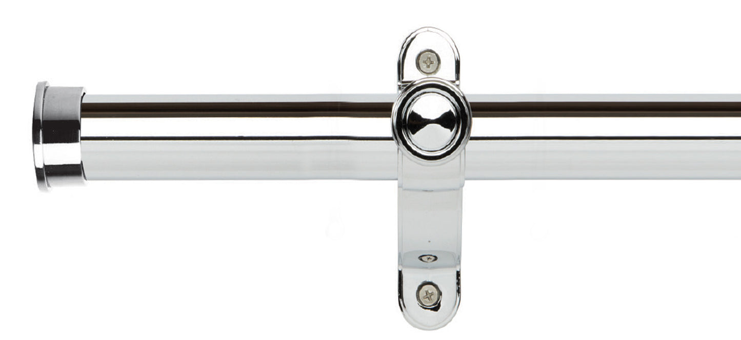 Rolls Galleria Metals End Cap 50mm Metal Curtain Pole - Fendow