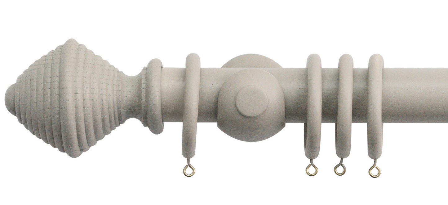 Jones Seychelles Hive 40mm Wooden Curtain Pole - Fendow